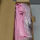 Inflatable Baby Bathtub Infant Anti-Slip Bath Seat Pool with Air Pump Travel Camping Portable Toddler Bath Tub Age 0-5 Years Old (Pink)