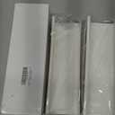 Floating Shelf Set of 2 - 10.6" Wall Mounted Plastic Shelves for Bedroom With Adhesive Strip,Compact Nursery Shelf with Lip,Small Picture Display Ledge Shelf for Living Room Bathroom Kitchen - White