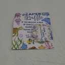 Under the Sea Diaper Raffle Tickets with Sign - Ocean Animals Baby Shower Game Card Set-1 Sign and 50 Tickets For Baby Shower Party Supplies - F02