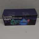 150FT Permanent Outdoor RGB Lights - Waterproof Smart LED Eaves Lights with App/Remote Control, Music Sync & DIY Scenes, Perfect for Christmas, Halloween, Parties & Daily Decor, Ideal for House Roof