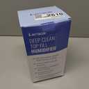 LasVacde 2.5L Humidifiers for Bedroom, Top Fill Cool Mist Humidifiers for Large Room, Easy to Fill & Clean, 30H Runtime, 28dB Quiet Air Humidifier for Plants, Baby Nursery with Night Light