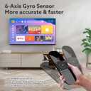 Upgrade WeChip W1 Air Mouse Romote Control with KeyboardIR/RF TV Remote Control for Android TV Box/PC/Projector/HTPC/All-in-one PC