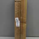 Curtain Rods for windows 32-48 inch, 5/8 inch Decorative Nickel Splicing Heavy Duty Metal Curtain Rod set with Brackets