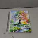 LITE TEACHER PLANNER - Aug 2026-Jul 2027, 8.5" x 11" Daily Weekly Monthly Organizers - Includes 7 Periods, Dated Calendar, Page Tabs, Bookmark, and Planning Stickers (Tree Seasons)