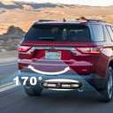 License Plate Backup Camera HD Night Vision Rear View Camera with 8 LEDs 170 Viewing Angle Waterproof Backup Rear Camera for Cars