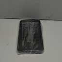 iDesign Steel Vanity Tray for Bathroom Organization and Storage - Matte Black