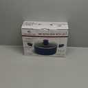 5 QT Dutch Oven with Lid, Nonstick Cookware, Soft Touch Handles, Induction Base, Ideal for Stews, Soups, and Roasts