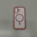 FNTCASE for iPhone 17 Case: [Compatible with Magsafe] Translucent Matte Cases with [Full Camera Protection] [Screen Protector] Military Grade Shockproof Protective Phone Cover - Light Pink