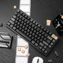 Sumgsn 173 Keys Doubleshot Keycaps Cherry Profile Apes Keycaps Set 7u Spacebar Fit for 61/64/87/104/108 Cherry Mx Switches ISO ANSI Layout Mechanical Keyboards Alice Keyboards