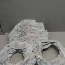 Plush Cat Tunnel with Cat Bed for Indoor Cats, Multifunctional Cat Donut Tunnel for Small Medium Large Cats Kitten Rabbit Puppies (Grey)