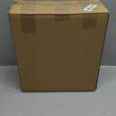 3 Gallon Wooden Trash Can with Liner, Small Solid Wood Bathroom Trash Can, Narrow Garbage Can, Decorative Waste Basket for Bathroom, Bedroom, Office