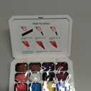 Sponge Pat Paint Nail Gel, Ombre Nails Gradient Gel Nail Blush Blooming Aura Nails Drawing Stripper Floral Painting DIY Nail Art, No Wipe, UV/LED Curing (16 Colors B)