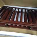 Dream On Me 2-in-1 Folding Portable Compact Mini Baby Crib in Espresso, GreenGuard Gold & JPMA, US Patented Flat Folding System, Locking Wheels,1 Mattress Pad, Space-Saving Quck Fold Easy Storage