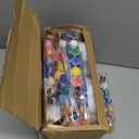 Qilery 12 Set Acrylic Paint Kit Mini Stretched Canvas with Easel, Acrylic Paints Strips, Brushes, Palette, Art Set for Kids Adults Classroom Birthday Party Favors(6 x 8 Inch)