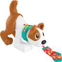Fisher-Price Baby Learning Toy 123 Crawl with Me Puppy Electronic Dog with Smart Stages Content & Lights for Ages 6+ Months 