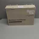 100% Viscose Derived from Bamboo Comforter, Cooling Comforter, Duvet Insert, Breathable, Extra Fluffy, Lightweight Comforters, King Size (White)