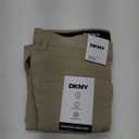 DKNY Mens Lightweight Travel Pants for Men- Skinny Fit Performance Tech Hiking Pants for Men | Business Casual Mens Work Pant (34W x 32L, Khaki)