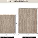 Chunky Knit Throw Blanket 50"X 60", 100% Handmade with Soft Chenille Yarn, 4.4lbs Thick Cable Knitted Blankets, Large Rope Knot Crochet Throws for Couch Sofa Bed Home Decor, Taupe