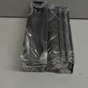 6 Pack Black Silverware Drawer Organizer Kitchen Drawer Utensil Cutlery Tray Office Supplies with Inter-locking Arm Drawer Dividers Organizer for Silverware, Flatware, Home,Office, School,Bedroom 12X3