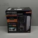 AIRMSEN Grind & Brew Coffee Maker with Built-in Grinder (2026 Model) - Single-Serve, Compatible with K-Cup Pods & Ground, 1000W Fast 6-14oz Brewer, Descaling Alert, Touchscreen & 50oz Removable Tank