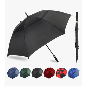 Automatic Open Golf Umbrella, /72 inch Extra Large Oversize Double Canopy Vented Stick Umbrellas, Windproof Waterproof Umbrella for Men And Women Automatic Open Golf Umbrella, /72 inch Extra Large Oversize Double Canopy Vented Stick Umbrellas, Windproof Waterproof Umbrella for Men And Women