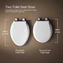 KOHLER 4639-RL-0 Cachet ReadyLatch Round Toilet Seat Soft Close, White