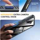 ANTSHARE for iPhone 17 Case, IP68 Waterproof Shockproof Case, [Built-in Screen Protector] - 12 FT Military Dropproof - Full Body Heavy Duty Rugged Phone Cover 6.3 inches - Black/Clear
