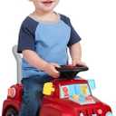 Kids Car, Baby Toys for Kids, Toddler Toys 2-3, Radio Flyer Tinker Truck with Lights & Sounds, for Ages 1-3, Red