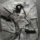 8 Pack Large Strong Moving Bags with Zippers & Carrying Handles - Water-Resistant - Heavy Duty Storage Tote for Space Saving, Fold Flat, Alternative to Moving Box (Semi-Transparent)