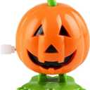 The Dreidel Company Halloween Pumpkin Wind-Up Toys, Birthday Party Favors, Novelty Toys for Boys and Girls, 2" Inches (48-Pack)