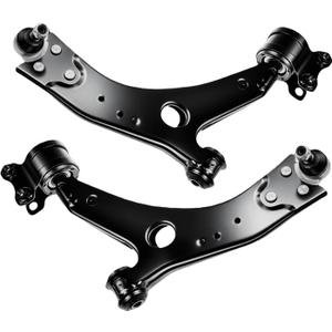 Front Lower Control Arm w/Ball Joint Fit for Volvo C30 2007-2013 C70 2006-2013 S40 2006-2011 V50 2006-2011 K620598 K620599-2 Set Suspension Kit