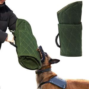 Dog Bite Sleeve Training Large Dogs, Fits Pitbull German Shepherd, K9, IPO, Best for Young Dogs Puppy Playing Biting Tugging Toy Interactive Play - Green (25"x12"in)