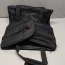 Henkelion Cat Carriers Dog Carrier Pet Carrier for Small / Medium Cats Dogs Puppies (Up To 15lbs), TSA Airline Approved Small Dog Carrier Soft Sided, Collapsible Waterproof Travel Puppy Carrier -Black (17.0"L x 11.0"W x 11.0"H)