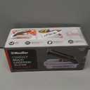 Mueller Vegetable Chopper Mandoline Slicer, Food Veggie Chopper, Cheese Grater, Onion Vegetable Cutter with Container, Dicer, Kitchen Gadgets & Essentials, White Sand/Grey (6 blade)