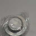 4 Pcs Brushed Silver Kitchen Sink Accessories Garbage Disposal Splash Guards 3.4'' Sink Drain Strainer and Stopper Stainless Steel Garbage Disposal Plug for Kitchen Drain Strainer