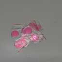 Colorful Round Anodized Aluminum Stamping Blanks Discs 25mm (Pack of 10) (Rose Pink)