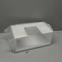 Paper Towel Dispenser Countertop, Wooden Bathroom Paper Towel Holder, White Napkin Holder for Kitchen, Countertop Multifold C-Fold, Z-Fold, Trifold Paper Hand Towel Dispenser for Bathroom Toilet