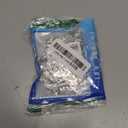 PEARLY JUN 1 Yard Rhinestone Trim Chain Sliver Applique Stringing Ribbon DIY Jewelry Wedding Party Bracelets Craft Bridal Bouquets Embellishment Accessories (ML057-silver)