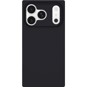 Flaunt Official Square Protective Case - Compatible with iPhone 17 Pro - Compatible with MagSafe & Wireless Charging - Drop-Tested & Shockproof - (Matte Black)