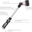 Eden 94620 Pro 6-Pattern 18" Turbo Watering Wand
