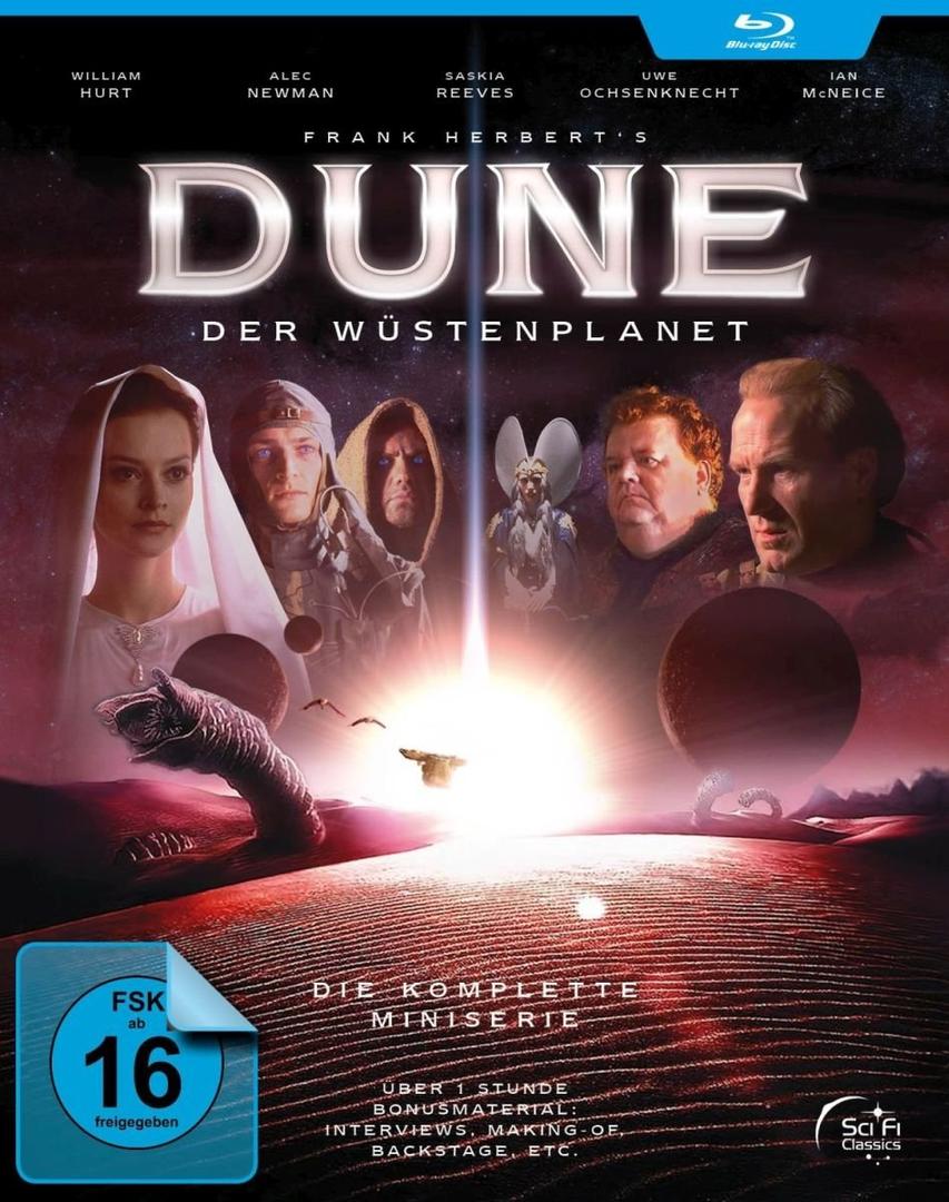 Dune - Complete Series - 2-Disc Set ( Frank Herbert's Dune (3 Parts) ) [ Blu-Ray, Reg.A/B/C Import - Germany ]