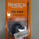 Shock Doctor Mouth Guard Sports, Hockey, Lacrosse, Baseball, Wrestling Moutguard, Gel Max Heavy Duty Protection & Custom Fit, Football Mouth Guard with Strap, Youth Mouthguard (Blue/Black)