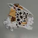 32Ft Cow Party Decorations Western Cowboy Triangle Flag Fabric Banner Pennant Garland Streamer for Western Cowgirls Cowboys Birthday Baby Shower Derby Day Festival Farm Cow Wild Party Decor Supplies