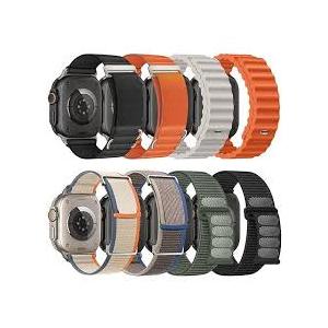 8pack Bands Compatible with Apple Watch Ultra 2 Band, Apple Watch Ultra Band, iWatch Bands 44mm 45mm 46mm 49mm 42mm for Men, Silicone Waterproof Sport Strap for iWatch Bands 10/9/8/7/6/5/4/3/2/1/SE