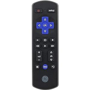 GE Roku TV Remote Replacement Only for ROKU TV and TCL Roku TV Remote/ONN Roku TV Remote/Hisense Roku TV Remote/Sharp Roku/Element Roku/Westinghouse Roku/Philips Roku Replacement Remote 66814 GE Roku TV Remote Replacement Only for ROKU TV and TCL Roku TV Remote/ONN Roku TV Remote/Hisense Roku TV Remote/Sharp Roku/Element Roku/Westinghouse Roku/Philips Roku Replacement Remote 66814