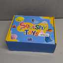 200 Pcs Mochi Squishy Toys, Kawaii Squishies Bulk Party Favors for Kids 4-8 8-12 Boys Girls Toddlers Teens, Gifts for Eastet Egg Fillers Birthday Party Classroom Prizes Goodie Bag Stuffers