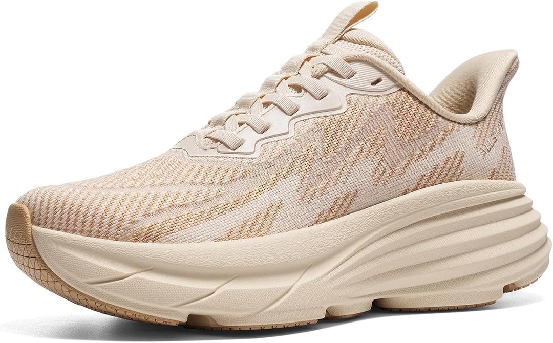 ALLSWIFIT Women's Slip On Walking Shoes Hands-Free Cushion Running Tennis ActiveSolid Non-Slip Comfortable Workout Gym Athletic Fashion Sneakers