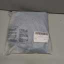 SOLY HUX Men's Summer Collared V Neck Textured Golf Shirts Boho Casual Short Sleeve Shirt Tops (L)