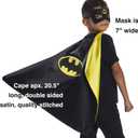 Rubies DC Comics Superheroes: Superhero Cape and Accessory Set for Kids, Boy's One Size