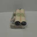 MECOOL Cat Scratching Post Premium Basics Kitten Scratcher Sisal Scratch Posts with Hanging Ball 22in for Kittens or Smaller Cats (22 inches for Kitten, Beige)